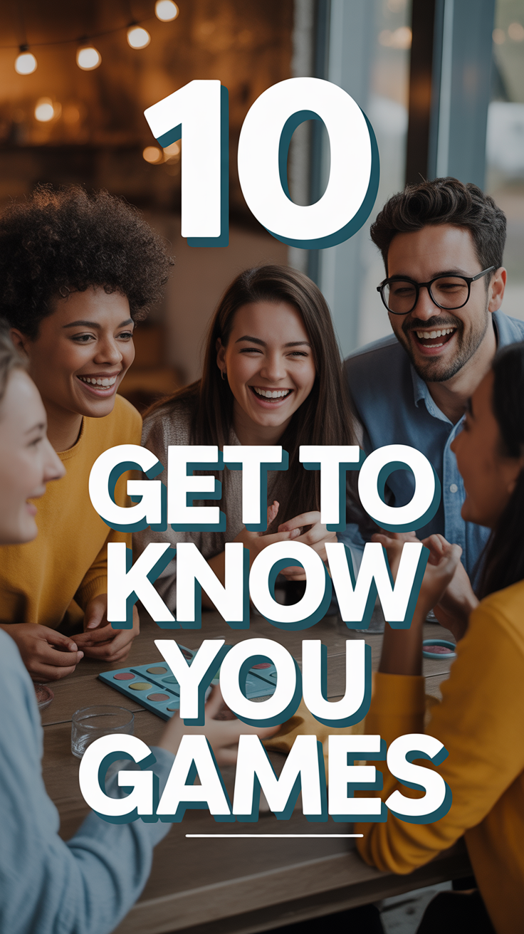 🥳 10 Get To Know You Games