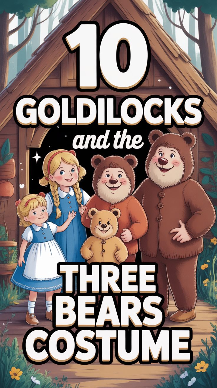 🐻 10 Goldilocks And The Three Bears Costume