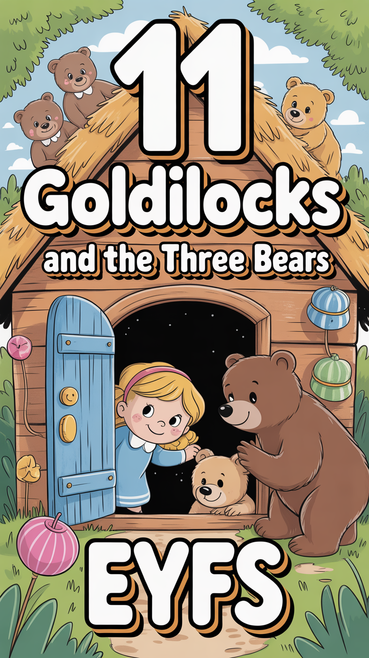 🐻 11 Goldilocks And The Three Bears Eyfs