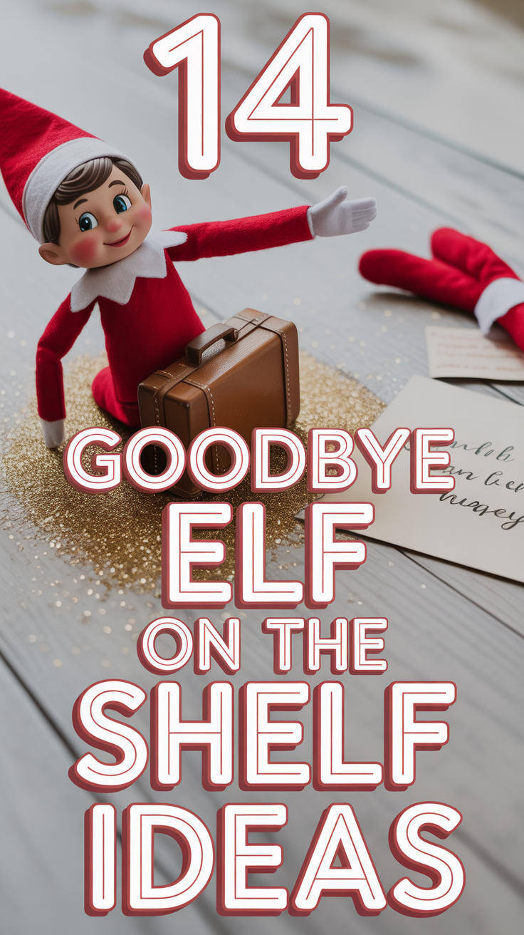 👋 14 Goodbye ELF On The Shelf Ideas