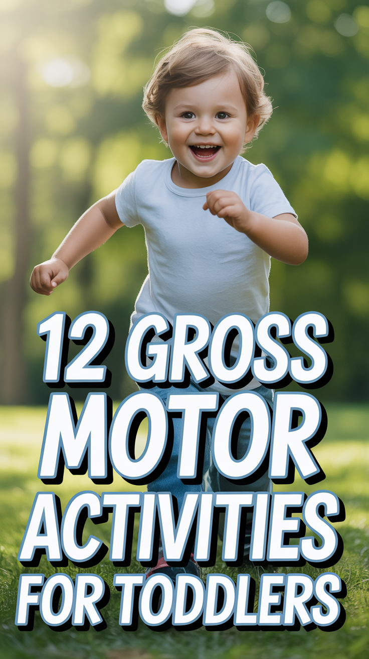 🤸‍♀️ 12 Gross Motor Activities For Toddlers