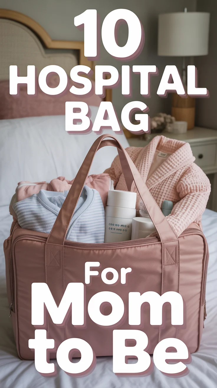 🍼 10 Hospital Bag For Mom To Be