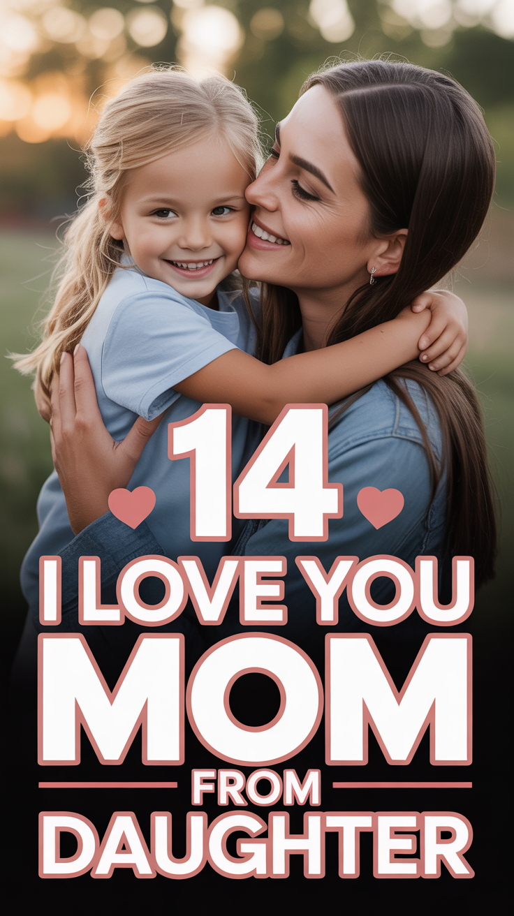 ❤️ 14 I Love You Mom From Daughter