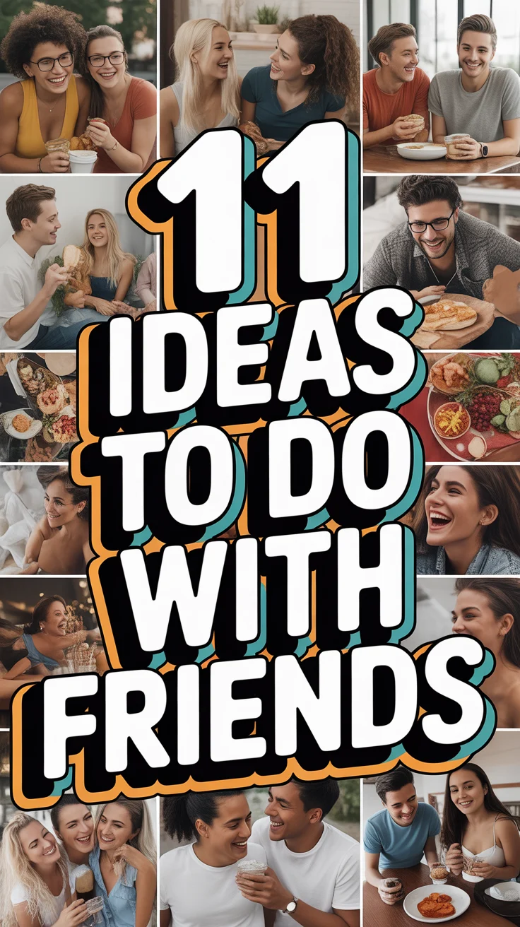 🎉 11 Ideas To Do With Friends