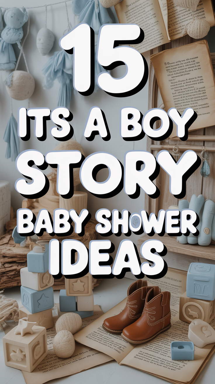 👶 15 Its A Boy Story Baby Shower Ideas