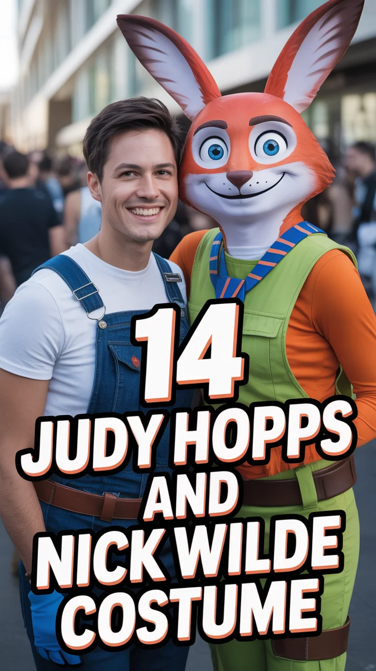 🐰🦊 14 Judy Hopps And Nick Wilde Costume