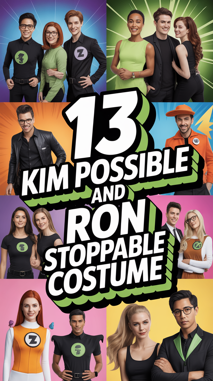 🕵️‍♀️ 13 Kim Possible And Ron Stoppable Costume