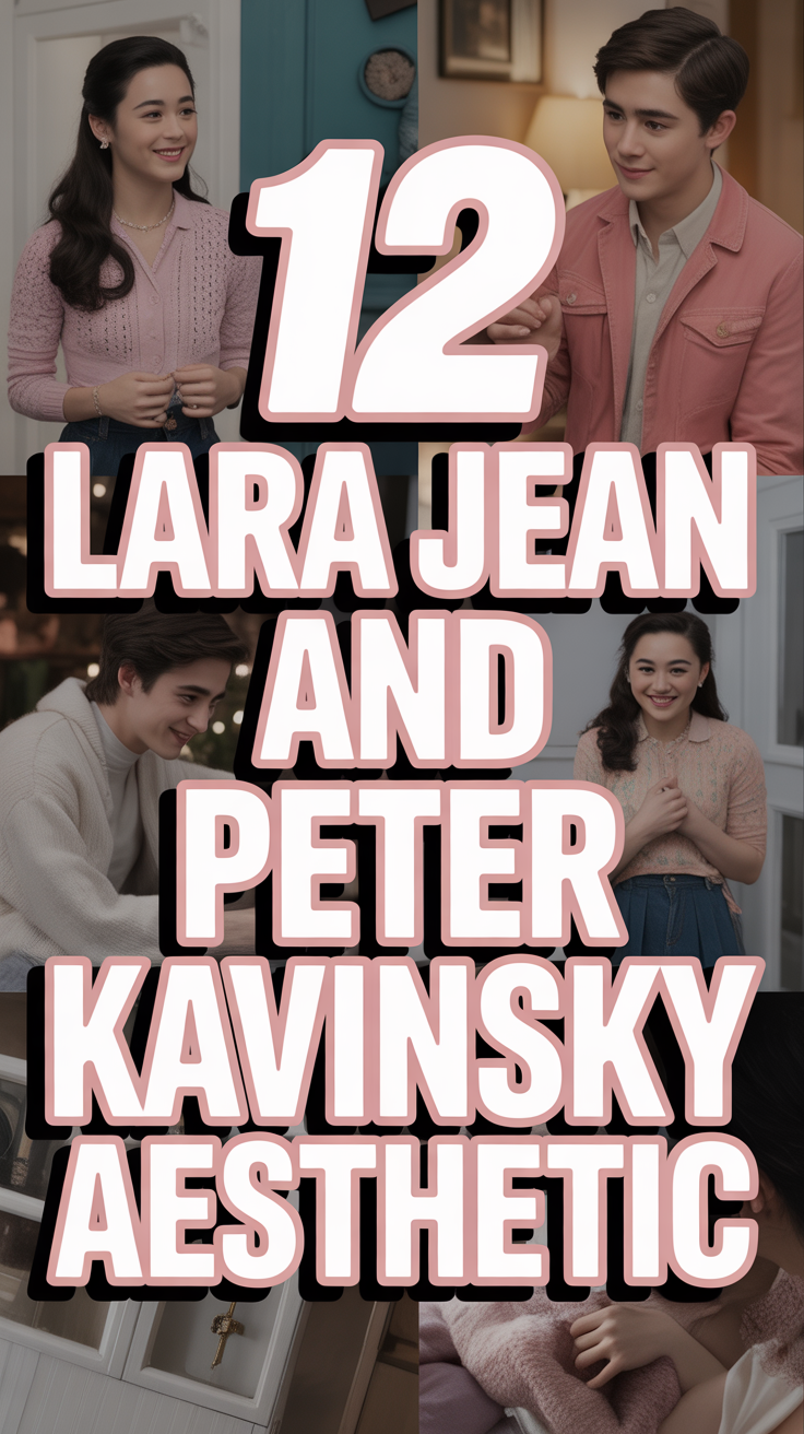 💖 12 Lara Jean And Peter Kavinsky Aesthetic