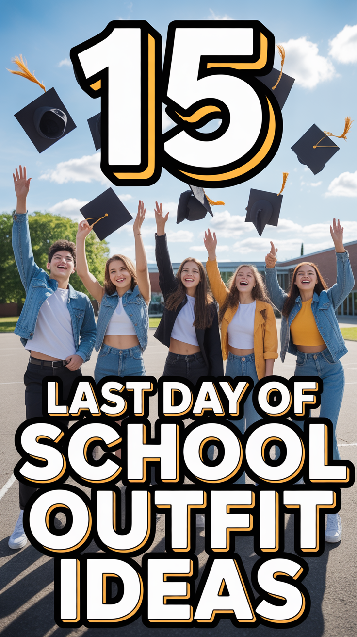 🎓 15 Last Day Of School Outfit Ideas
