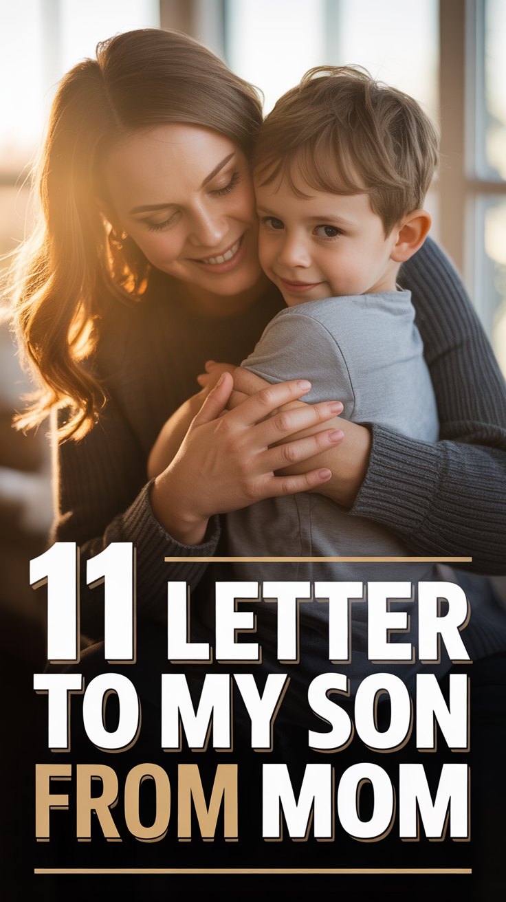 ❤️ 11 Letter To My Son From Mom