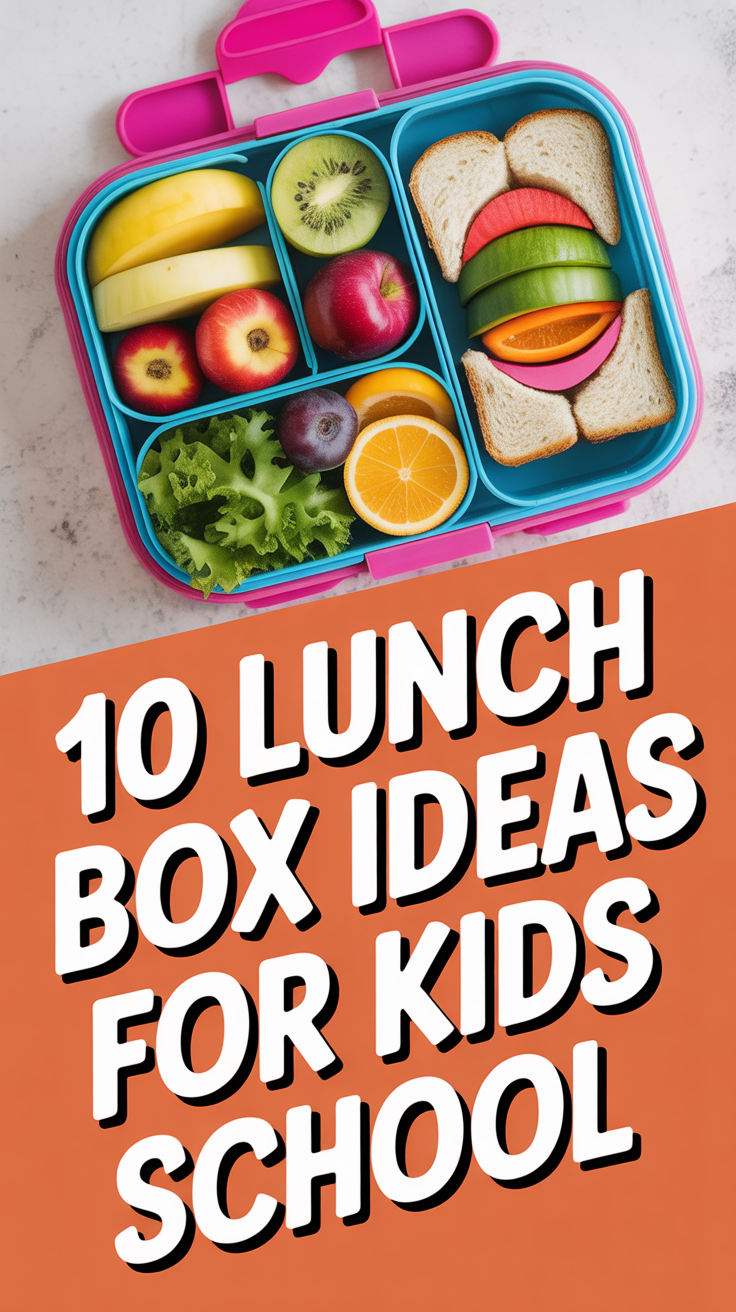 🍴 10 Lunch Box Ideas For Kids School