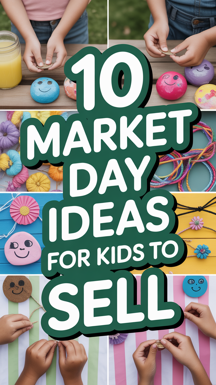 💰 10 Market Day Ideas For Kids To Sell