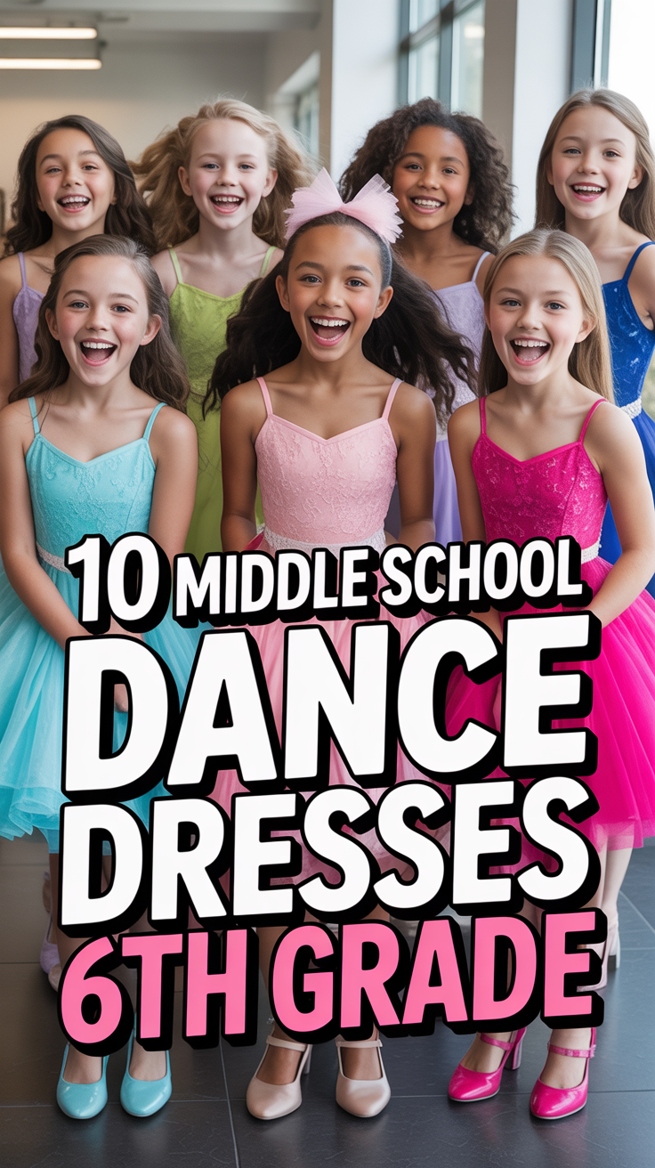 👗 10 Middle School Dance Dresses 6th Grade