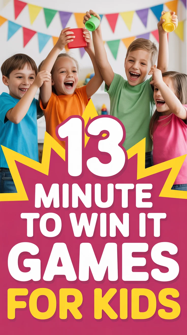 🎉 13 Minute To Win It Games For Kids