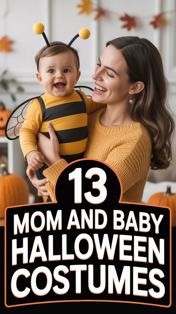 🎃 13 Mom And Baby Halloween Costumes