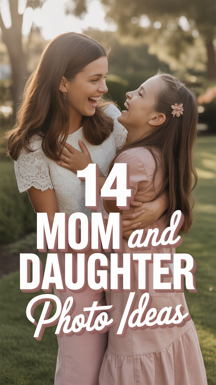❤️ 14 Mom And Daughter Photo Ideas