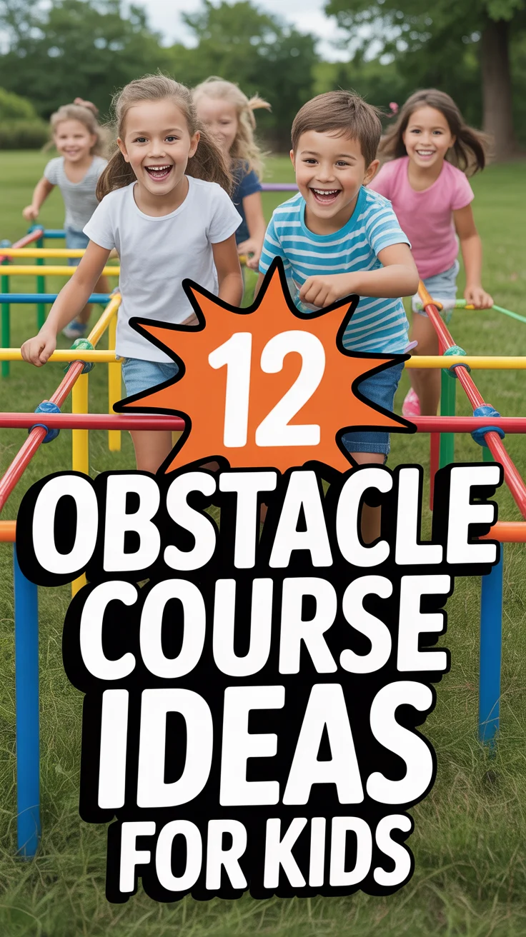 🤸 12 Obstacle Course Ideas For Kids