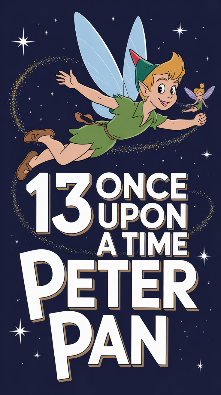 ✨ 13 Once Upon A Time Peter Pan