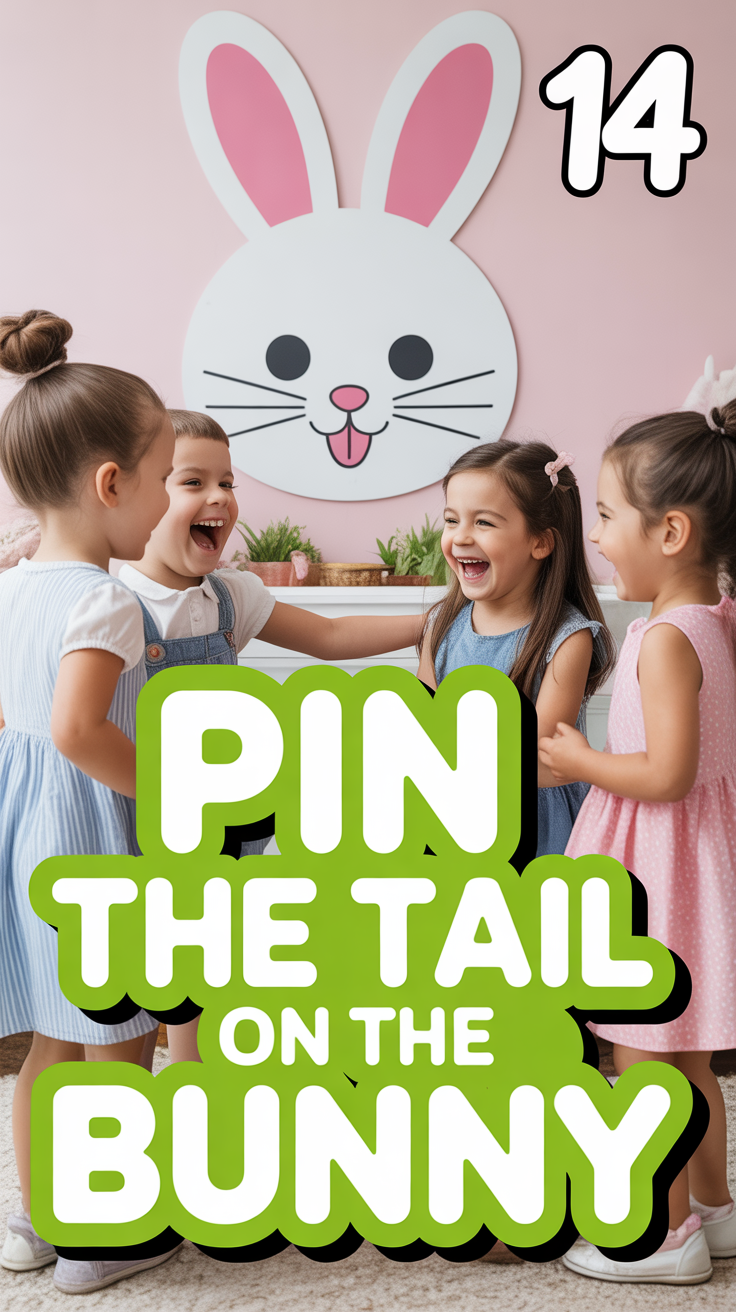 🐰 14 Pin The Tail On The Bunny