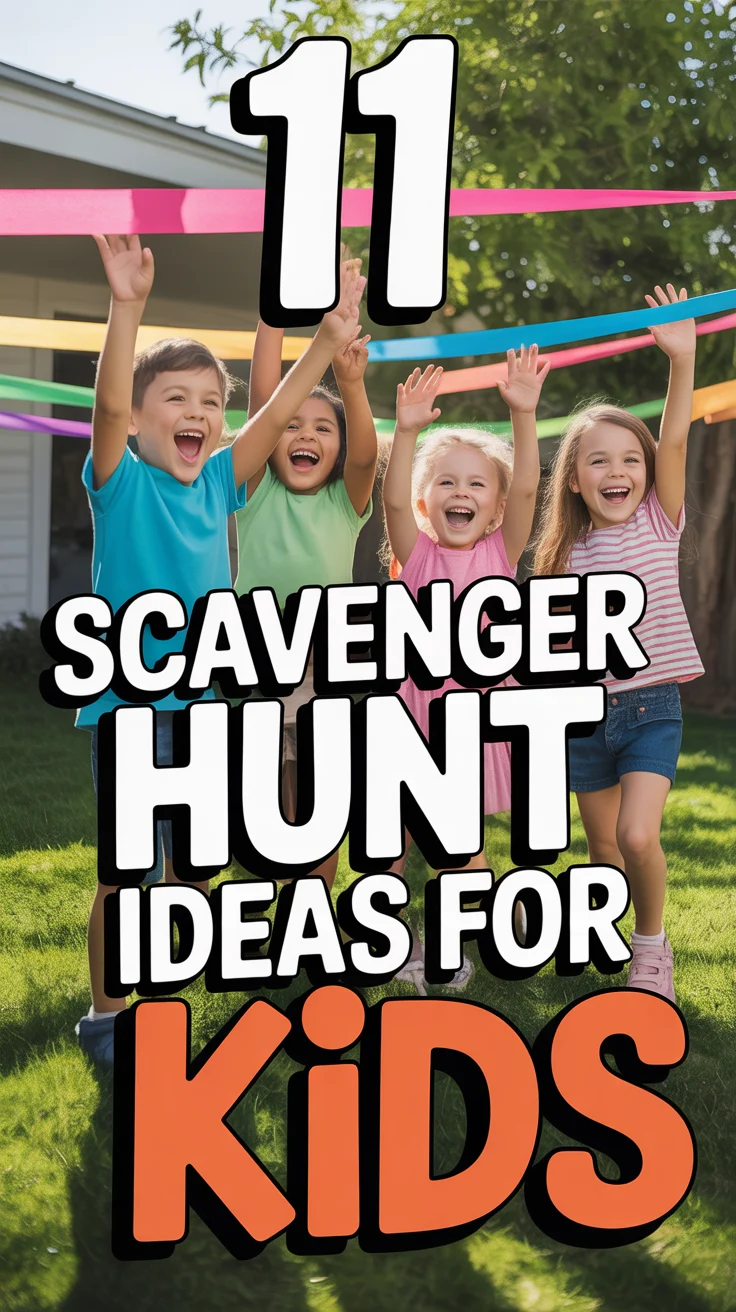 🧩 11 Scavenger Hunt Ideas For Kids