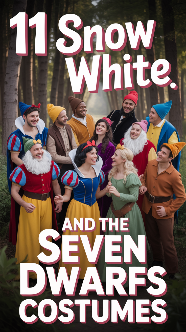 🍎 11 Snow White And The Seven Dwarfs Costumes