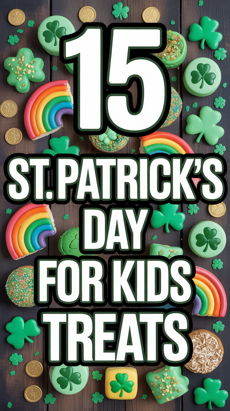 🍀 15 St Patrick’s Day For Kids Treats