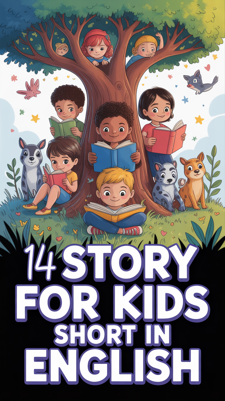 📚 14 Story For Kids Short In English