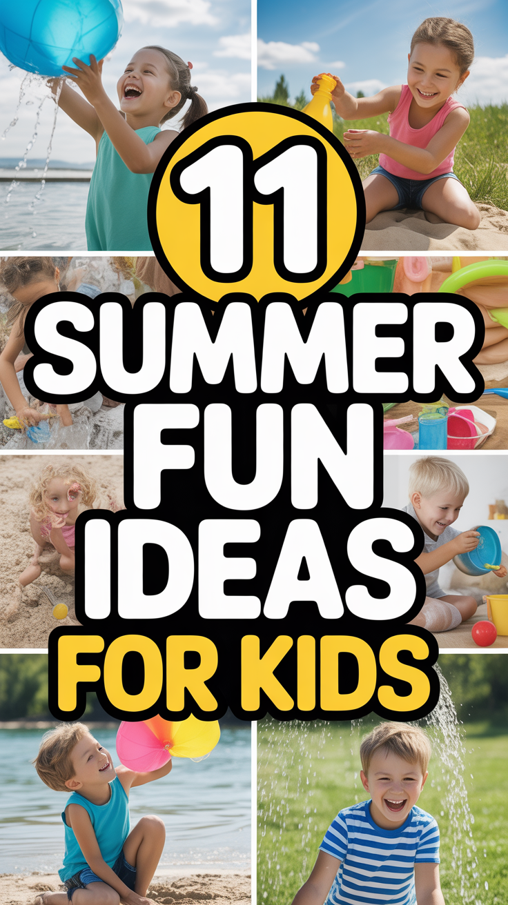 ☀️ 11 Summer Fun Ideas For Kids