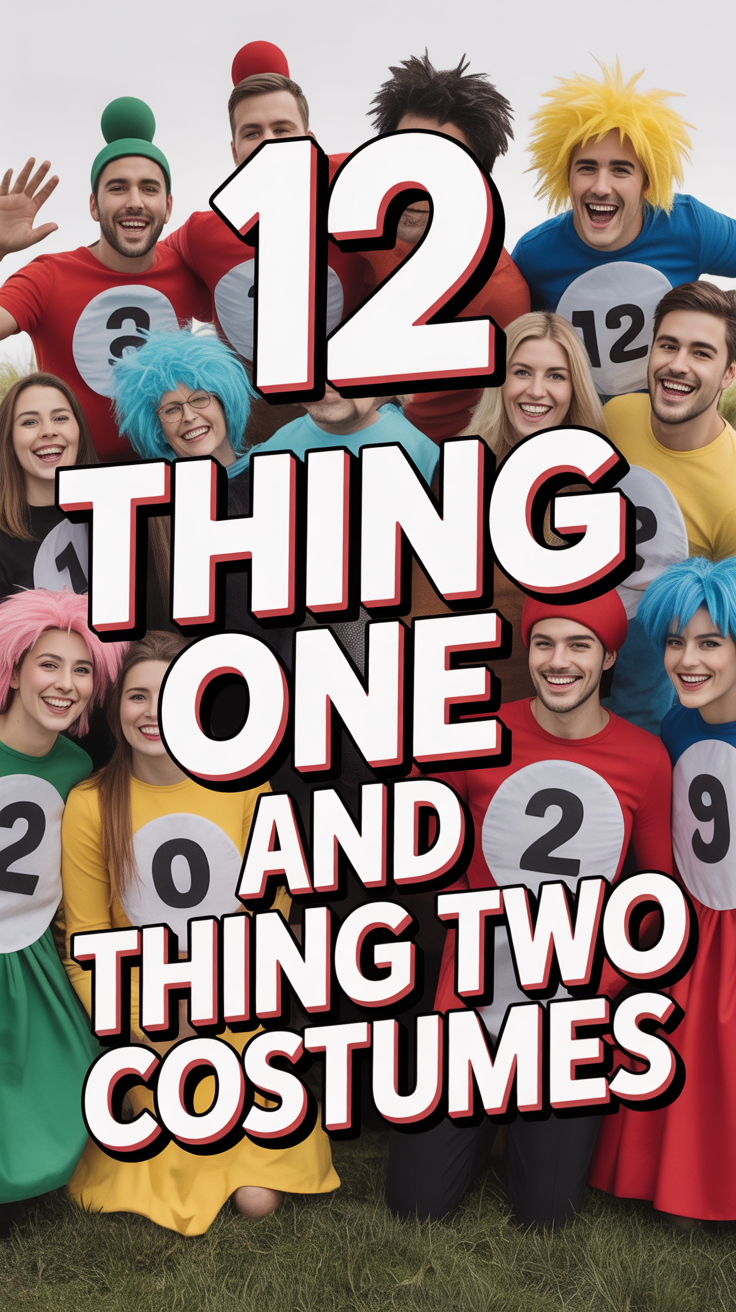 🎈 12 Thing One And Thing Two Costumes