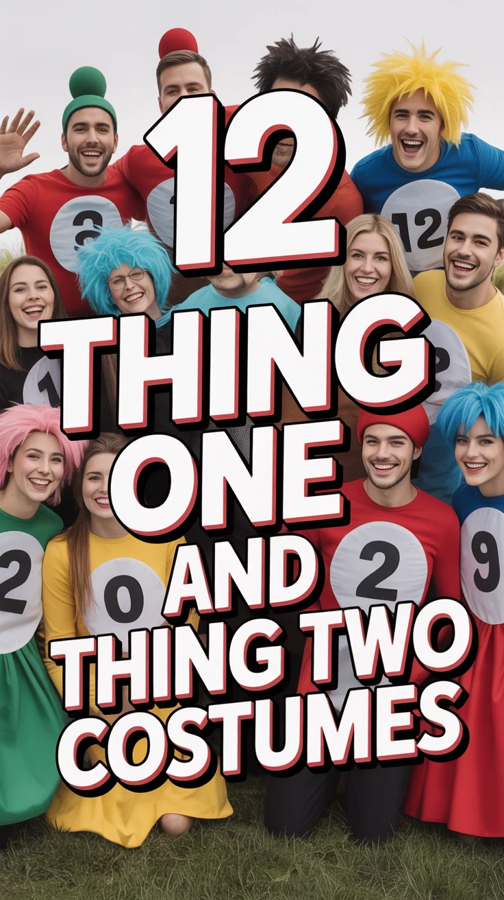 🎈 12 Thing One And Thing Two Costumes