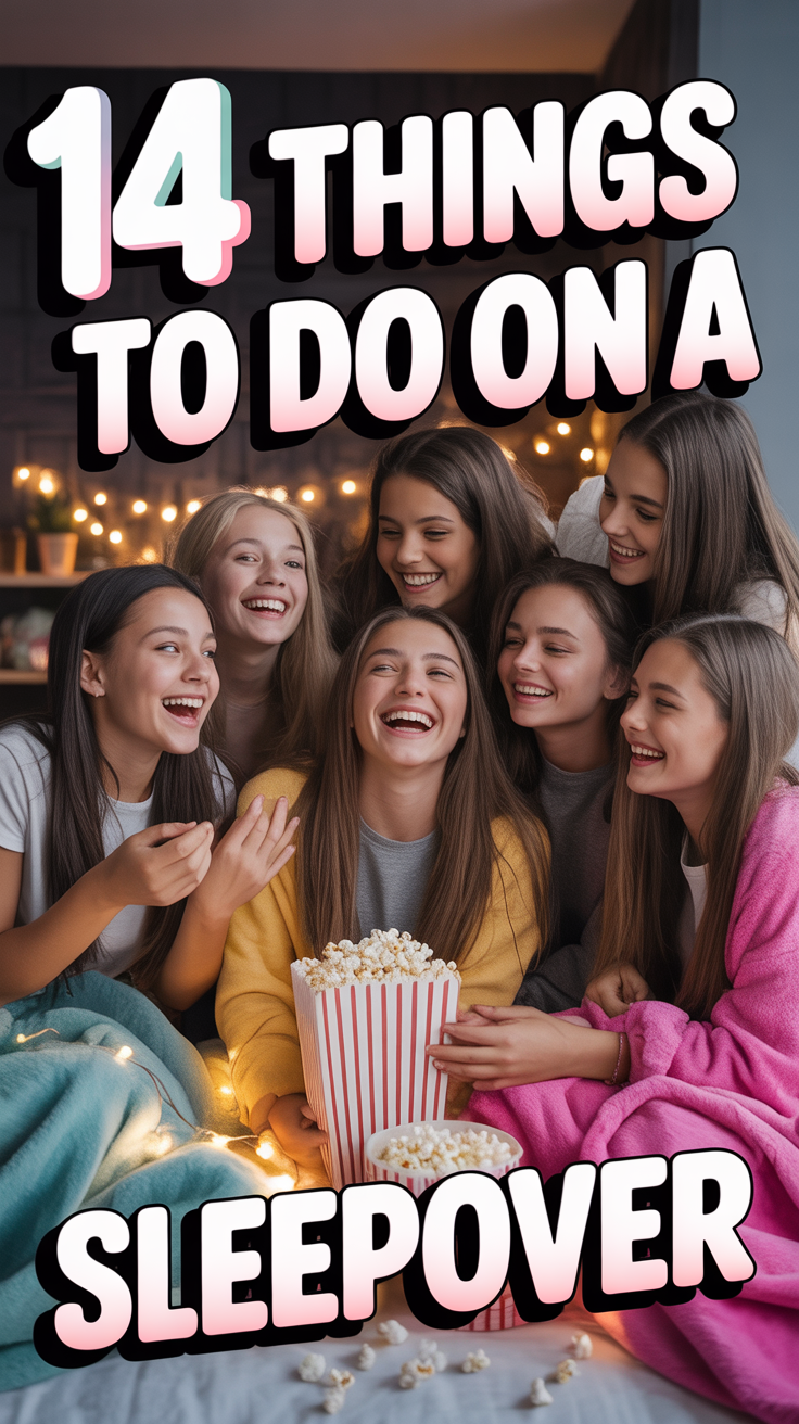 ✨ 14 Things To Do On A Sleepover