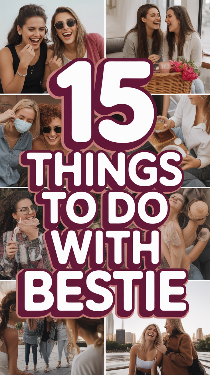✨ 15 Things To Do With Bestie
