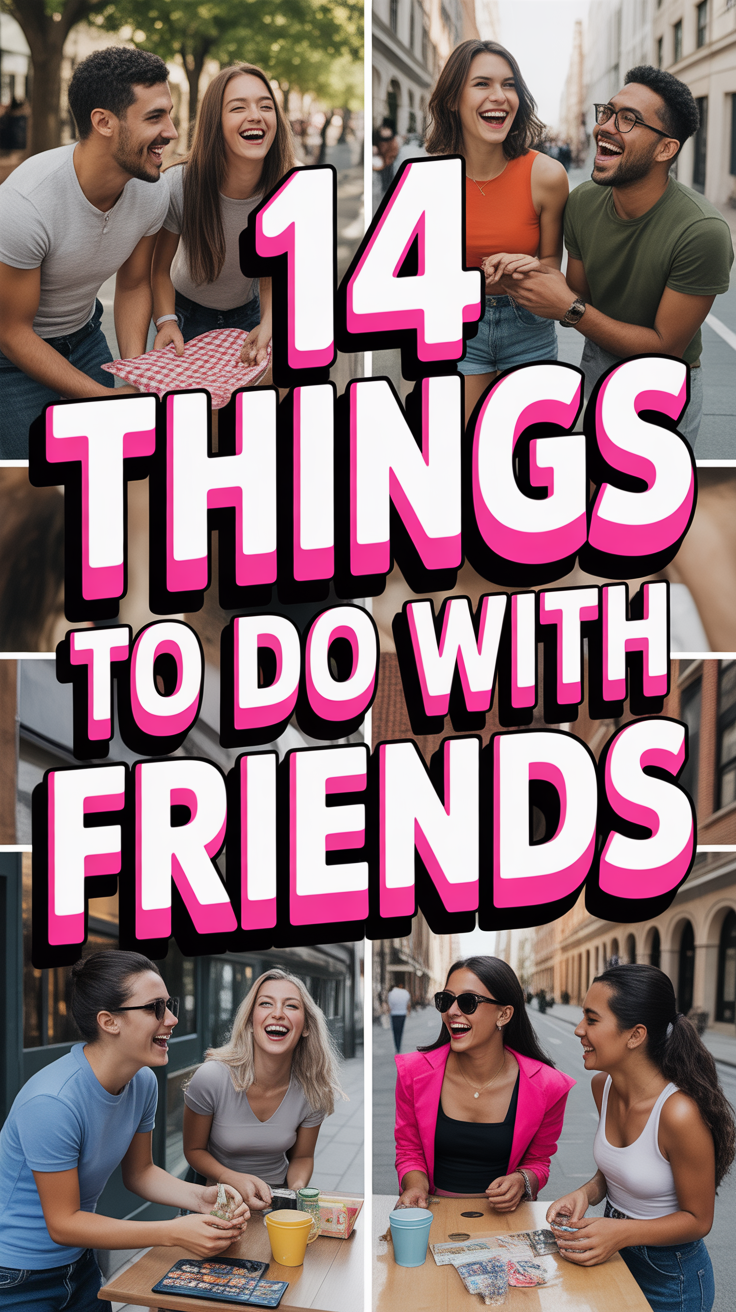 🎉 14 Things To Do With Friends