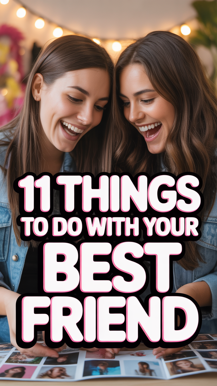 ✨ 11 Things To Do With Your Best Friend