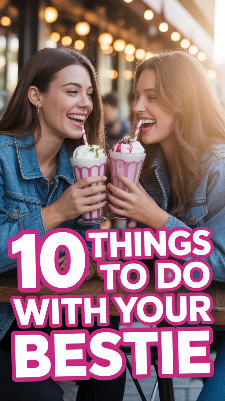 👯‍♀️ 10 Things To Do With Your Bestie
