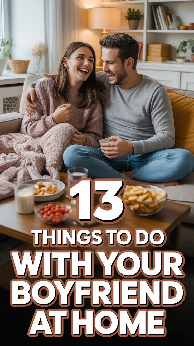❤️ 13 Things To Do With Your Boyfriend At Home