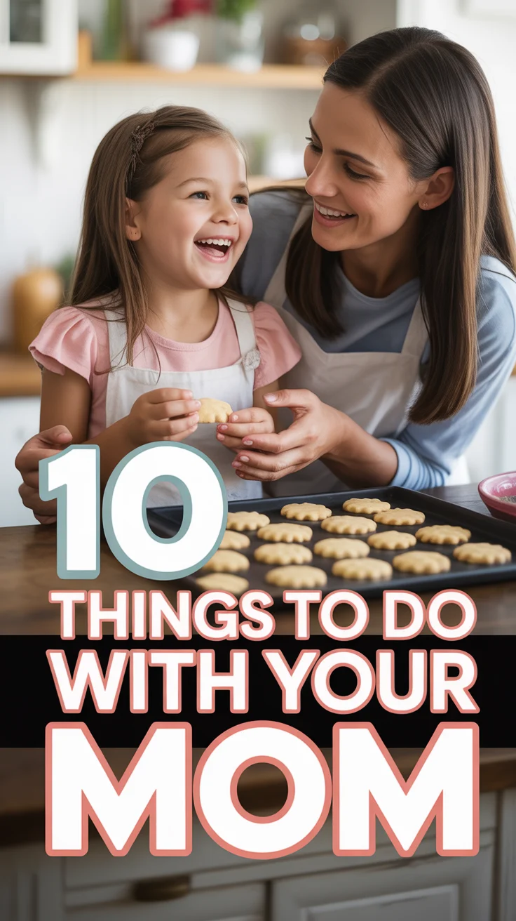 💖 10 Things To Do With Your Mom