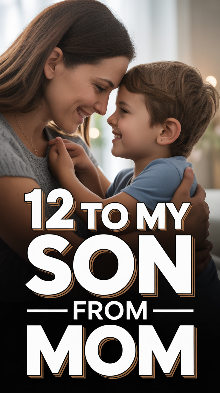 💙 12 To My Son From Mom