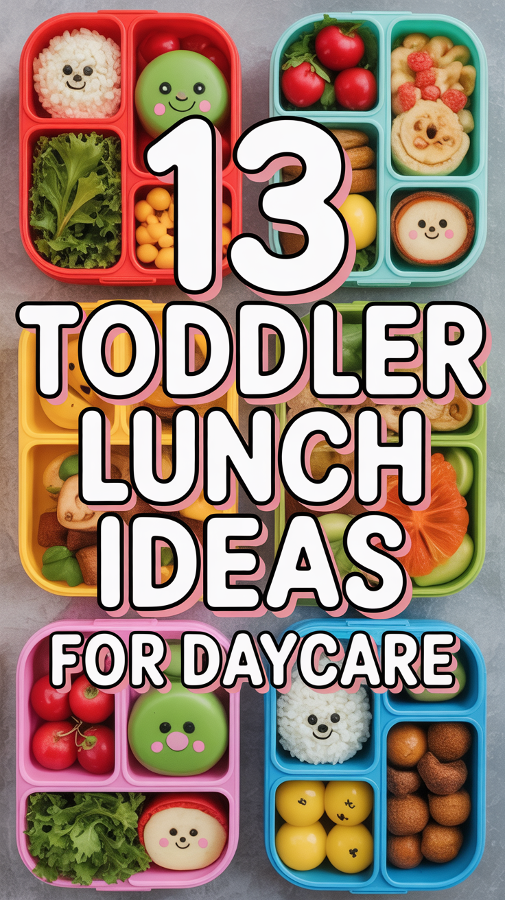 🥪 13 Toddler Lunch Ideas For Daycare