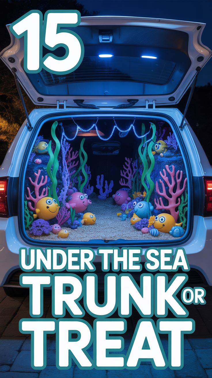 🧜‍♀️ 15 Under The Sea Trunk Or Treat