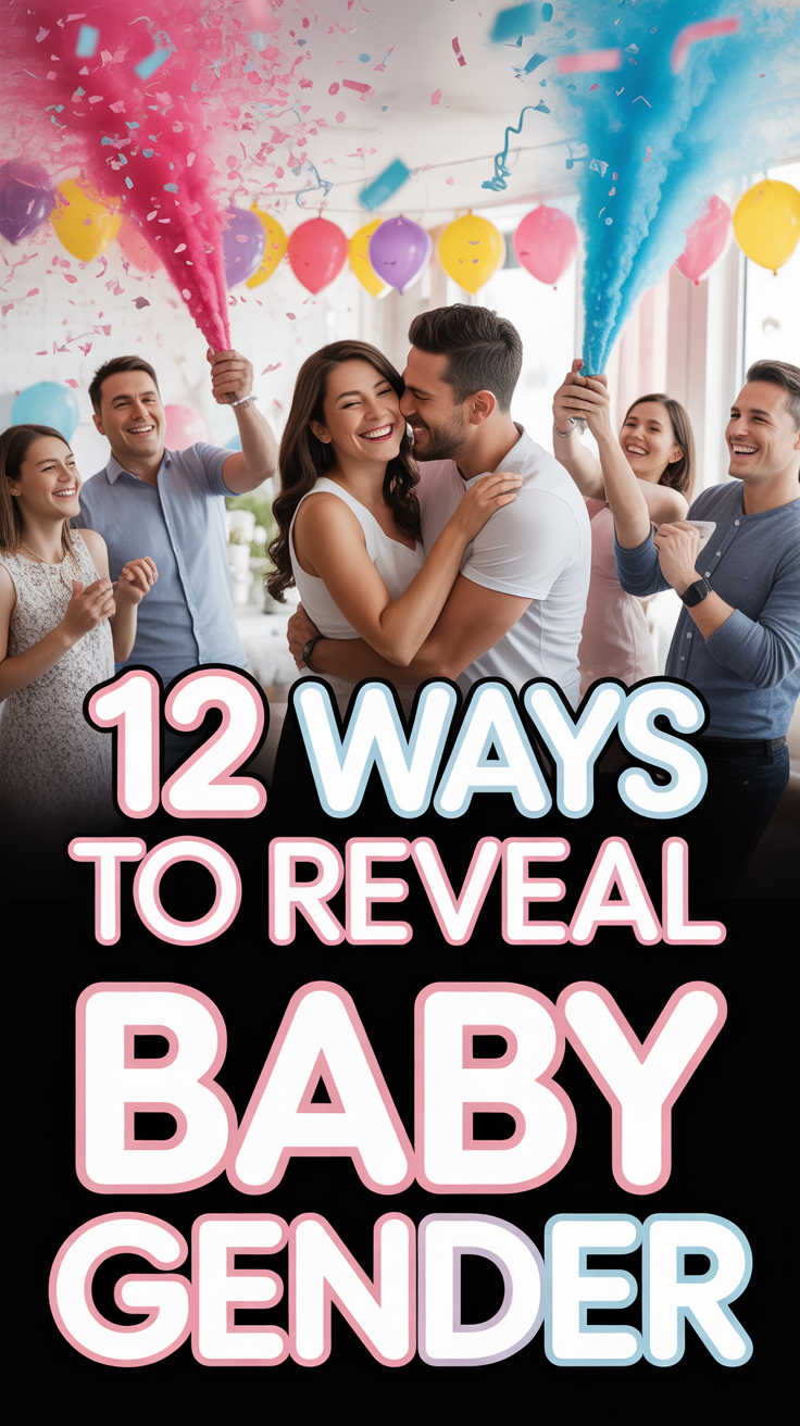 🎈 12 Ways To Reveal Baby Gender
