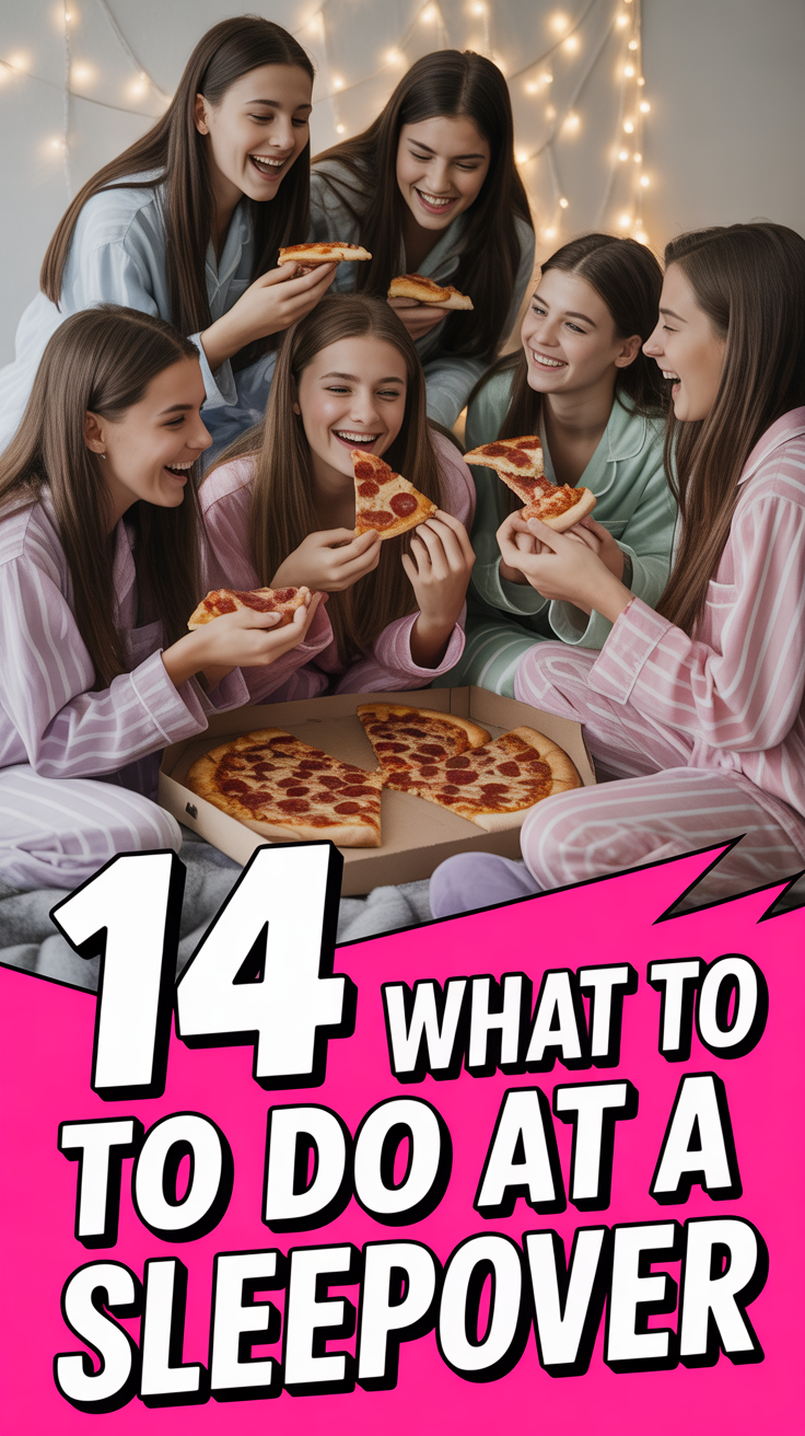 🍕 14 What To Do At A Sleepover