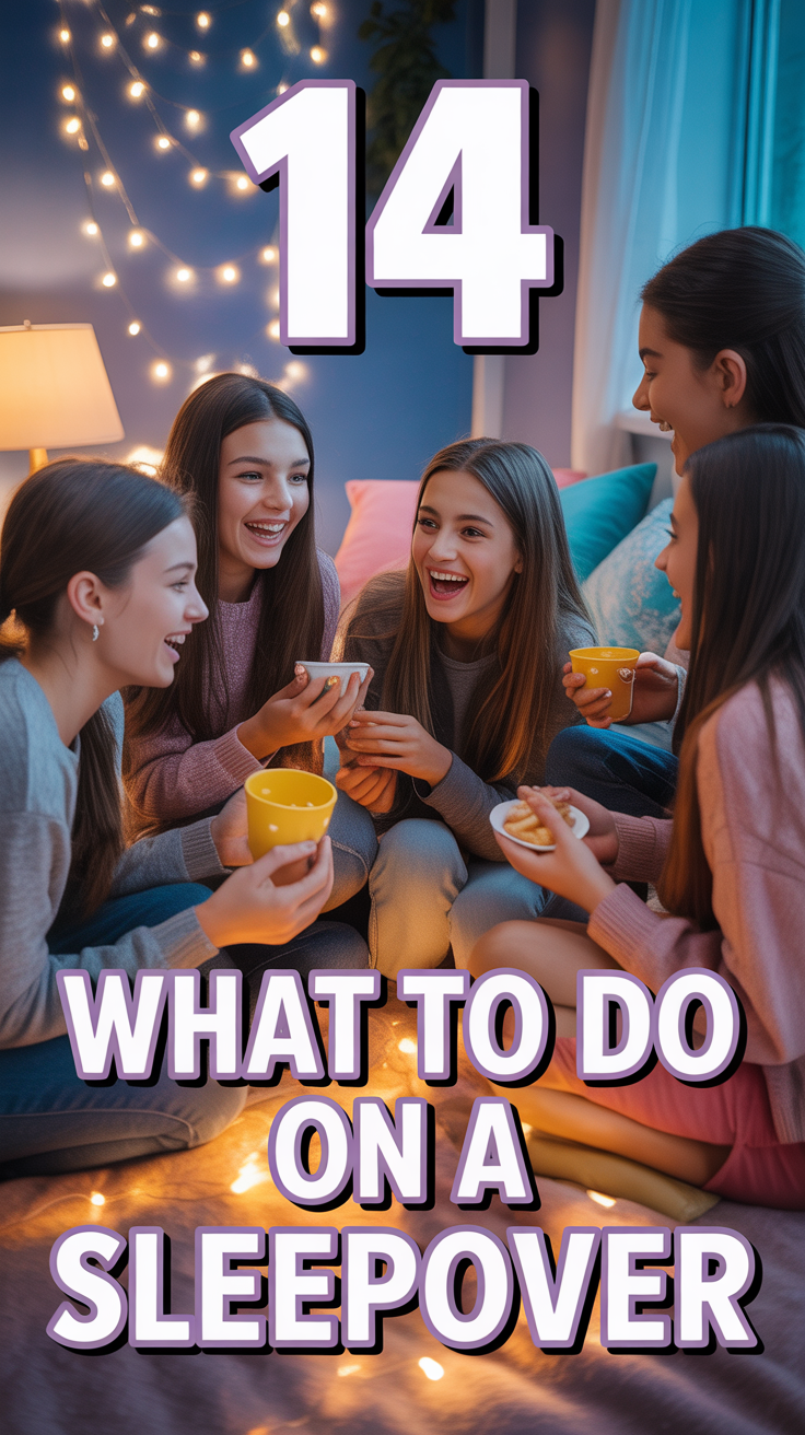 ✨ 14 What To Do On A Sleepover