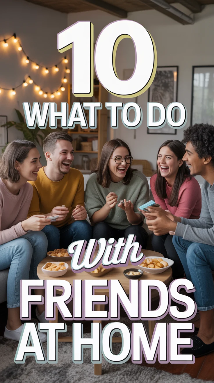 🏠 10 What To Do With Friends At Home