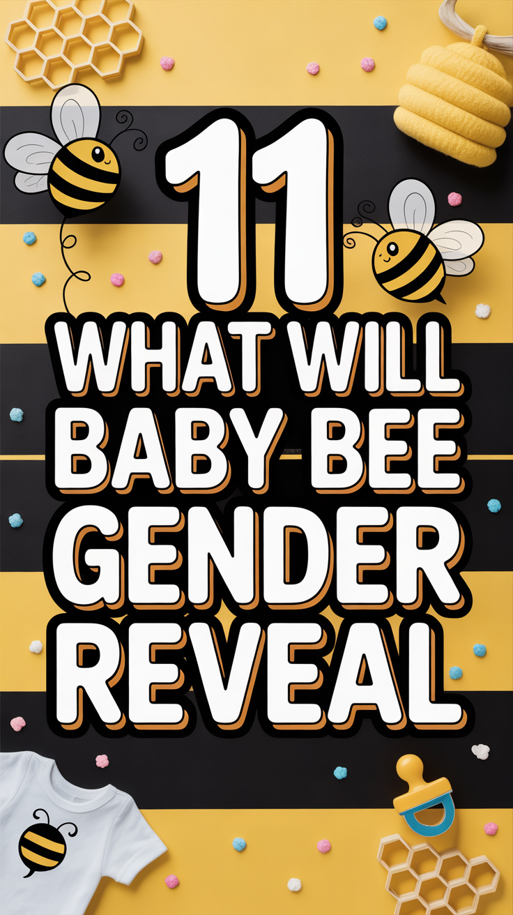 🐝 11 What Will Baby Bee Gender Reveal