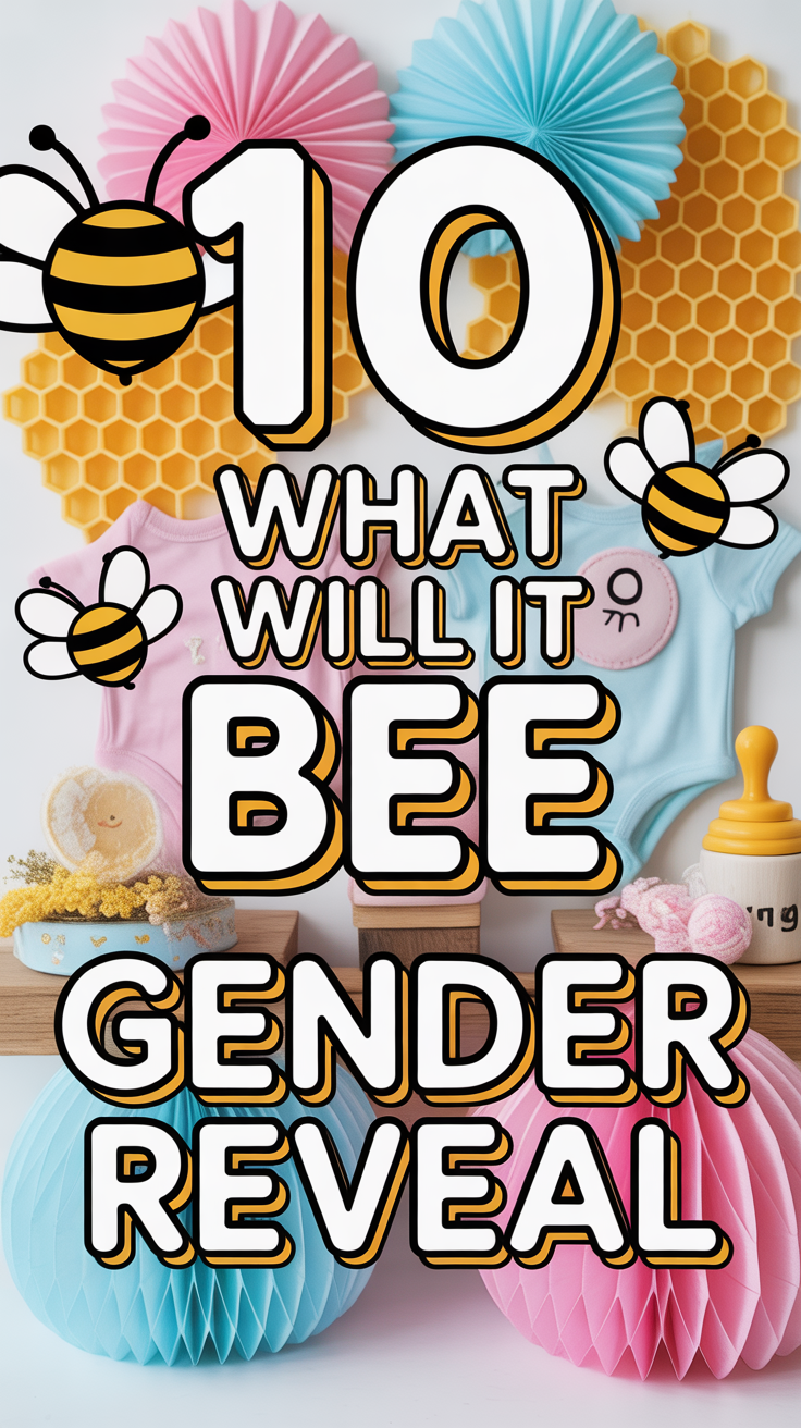 🐝 10 What Will It Bee Gender Reveal