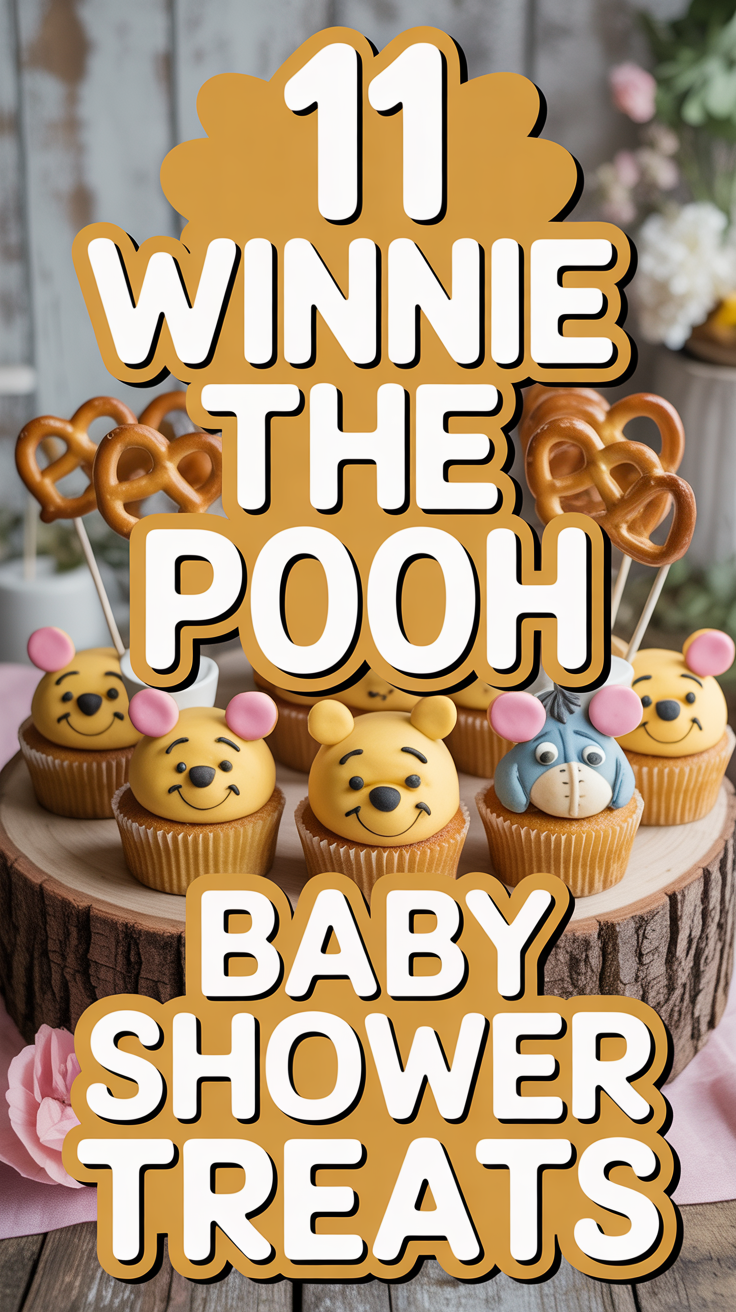 🍯 11 Winnie The Pooh Baby Shower Treats