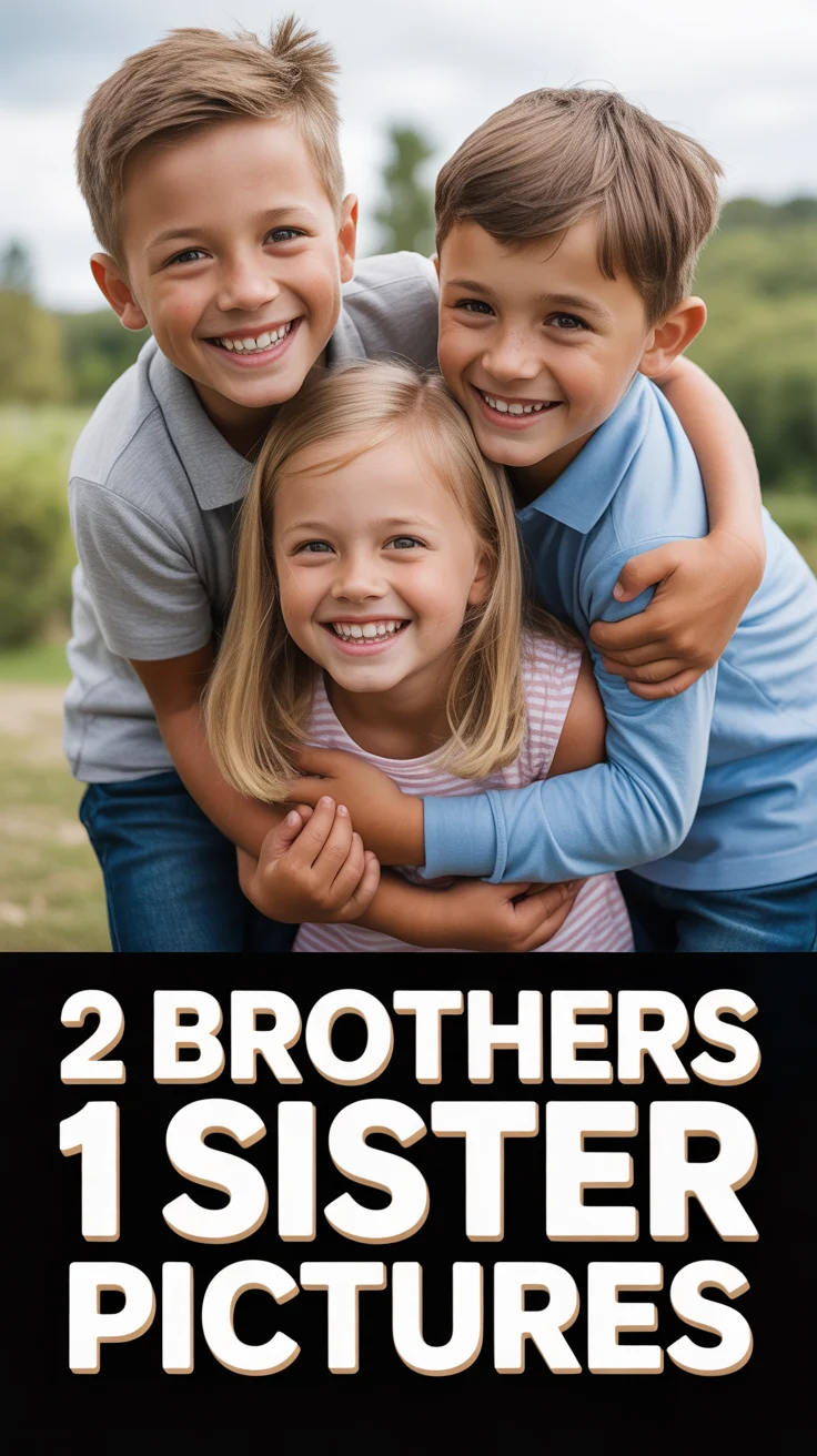 ❤️ 2 Brothers 1 Sister Pictures