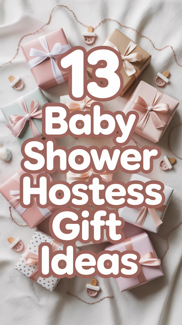 🎁 13 Baby Shower Hostess Gift Ideas