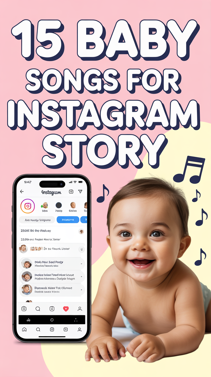 🎵 15 Baby Songs For Instagram Story